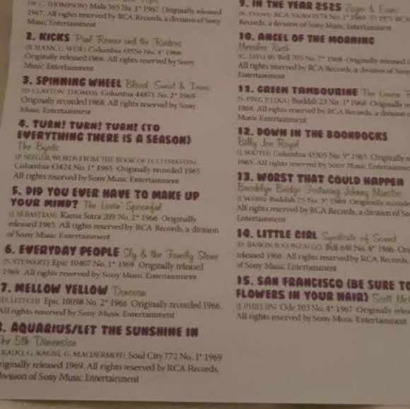 60's Music Revolution "Let The Sunshine In" 2 Audio CD Set - Picture 4 of 6